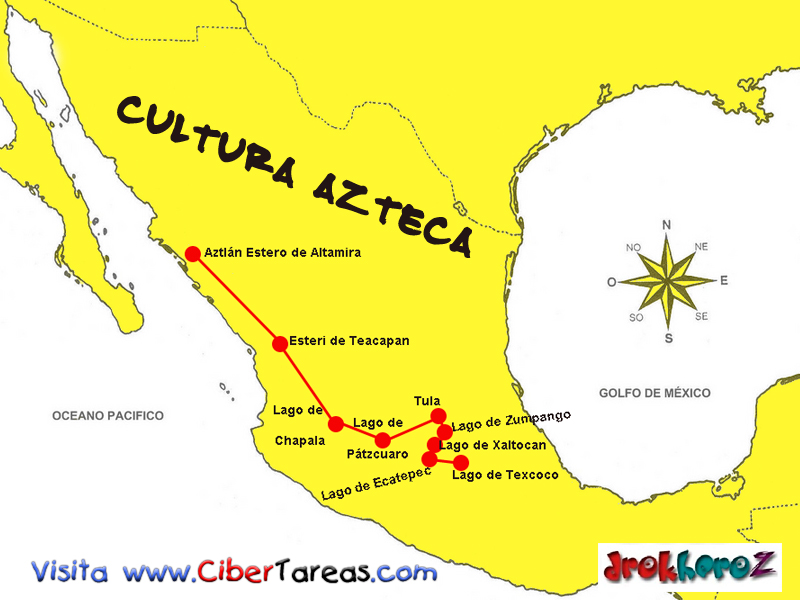 Mapa De La Cultura Mexica