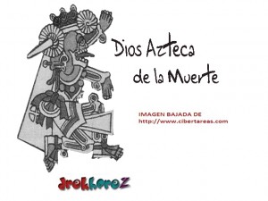 dios azteca de la muerte Dia de Muertos