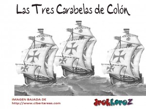 Las Tres Carabelas de Colón descubrimiento de America