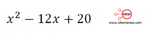 Factorización de trinomios de la forma x2 + cx + d – Matemáticas 1 1