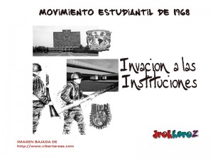 Invacion a las Instituciones Movimiento Estudiantil de