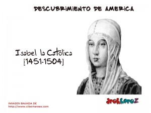 Isabel la Catolica descubrimiento de America
