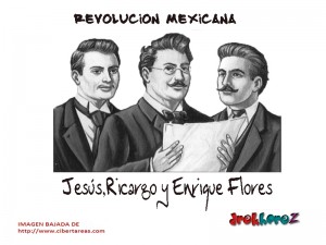 JesúsRicargo y Enrique Flores Magón Revolucion Mexicana