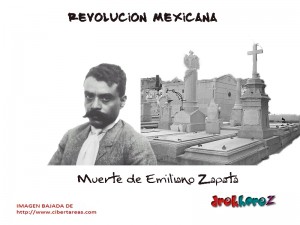 Muerte de Emiliano Zapata Revolucion Mexicana