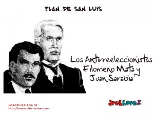 Los Antirreeleccionistas  Plan de San Luis