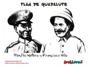 Panfilo Natera y Francisco Villa Plan de Guadalupe