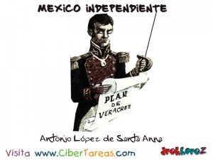 Antonio Lopez de Santa Anna-Mexico Independiente