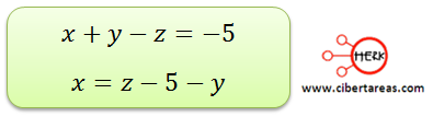 Ecuaciones simultaneas de tres por tres con solución o sin solución 1