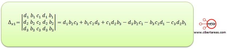 Ecuaciones simultaneas de tres por tres con solución o sin solución 7