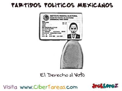 El Derecho al Voto-Partidos Politicos Mexicanos