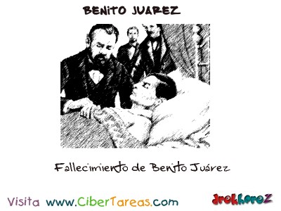 Fallecimiento de Benito Juarez-Benito Juarez