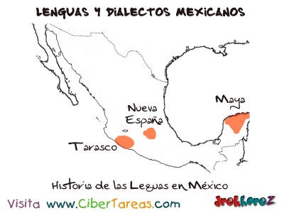 Historia de las Lenguas de Mexico-Lenguas y Dialectos Mexicanos