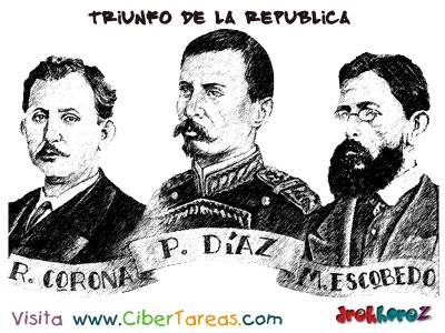 Republica Mexicana Restaurada-Triunfo de la Republica