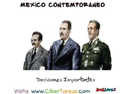 Decisiones Importantes - Mexico Contemporaneo