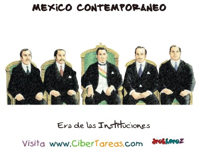 Era de las Instituciones - Mexico Contemporaneo