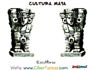 Esculturas - Cultura Maya