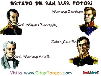 Personajes Notables - Estado de San Luis Potosi