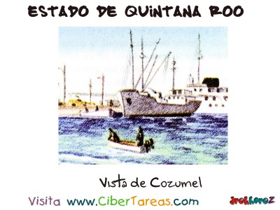 Vista de Cozumel - Estado de Quintana Roo