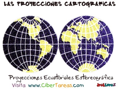 Proyecciones Ecuatoriales Estereográfica - Proyecciones Cartograficas