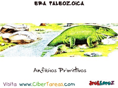 Anfibios Primitivos - Era Paleozoica Prehistoria
