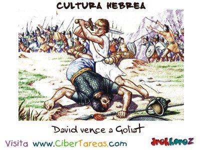 David vence a Goliat - Cultura Hebrea