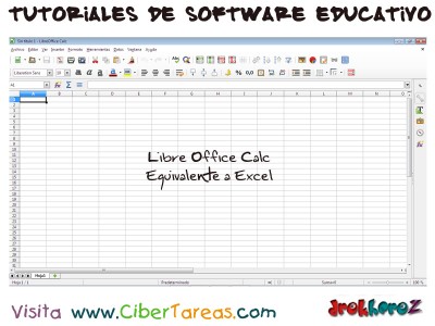 LibreOffice Calc equivalente a Excel - Tutoriales de Software Educativo