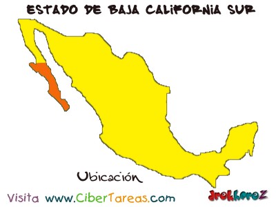 Ubicacion - Estado de Baja California Sur