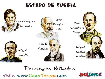Personajes Notables Estado de Puebla