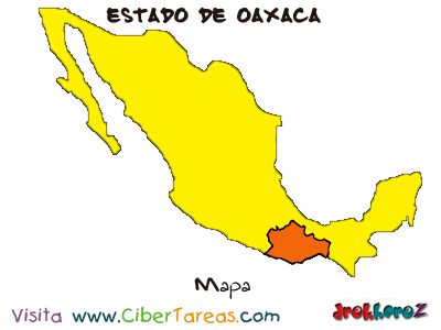 Mapa Estado de Oaxaca