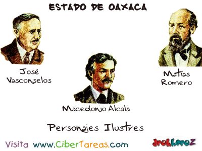 Personajes Ilustres Estado de Oaxaca