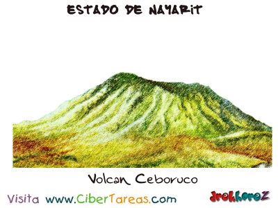 Volcan Ceboruco Estado de Nayarit