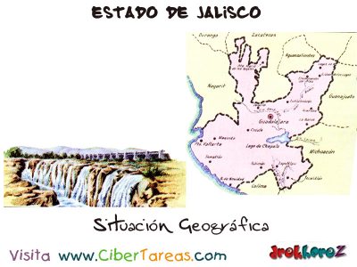Situacion Geografica Estado de Jalisco