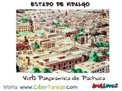 Vista Panoramica de Pachuca Estado de Hidalgo