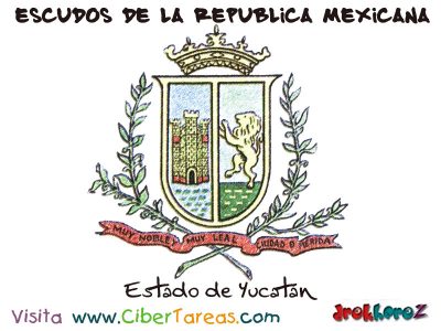 Escudo de Merida Yucatan Escudos de la Republica Mexicana