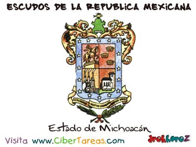 Escudo de Michoacan Escudos de la Republica Mexicana