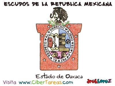 Escudo de Oaxaca Escudos de la Republica Mexicana