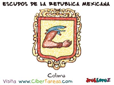Colima Escudos de la Republica Mexicana