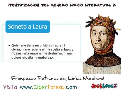 Francesco Petrarca en Lirica Medieval Identificacion del Genero Lirico en Literatura