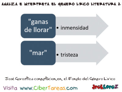 Jose Gorotiza connotacion en el Fondo del genero lirico Analiza e Interpreta el Genero Lirico en Literatura