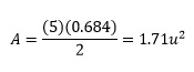 ejemplo formula para el area de un pentagono
