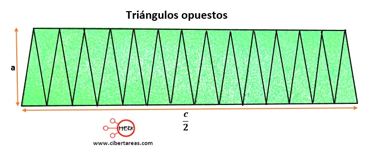 triangulos opuestos