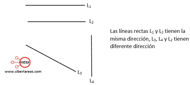 diferencias entre direccion y sentido en un vector