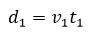 ejemplo del calculo de la velocidad media c