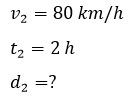 ejemplo del calculo de la velocidad media e
