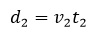 ejemplo del calculo de la velocidad media h