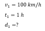 ejemplo del calculo de la velocidad media