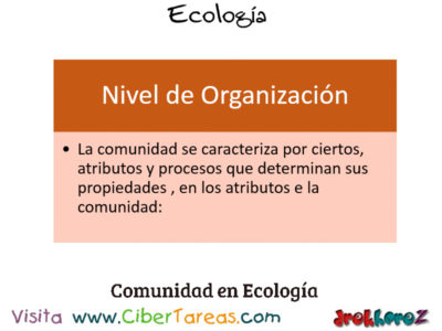 Comunidad en Ecologia Conceptos Fundamentales Ecologia