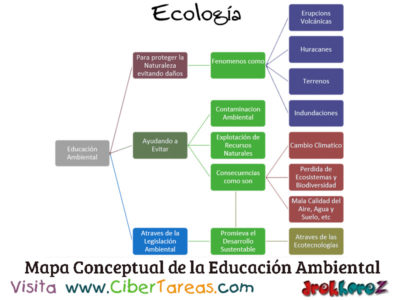 Mapa Conceptual de la Educacion Ambiental Ecologia