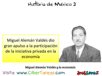 Miguel Aleman Valdes y la economia en el Modernismo del Estado Mexicano Historia de Mexico