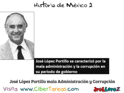 Jose Lopez Portillo la mala Administracion y Corrupcion en Mexico Contemporaneo Historia de Mexico
